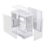 Einarex S800 RGB boîtier gaming ATX verre trempé blanc