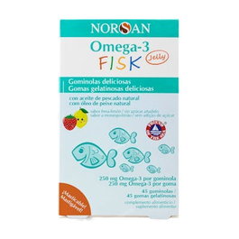 NORSAN OMEGA-3 FISK JELLY 45 GOMINOLAS