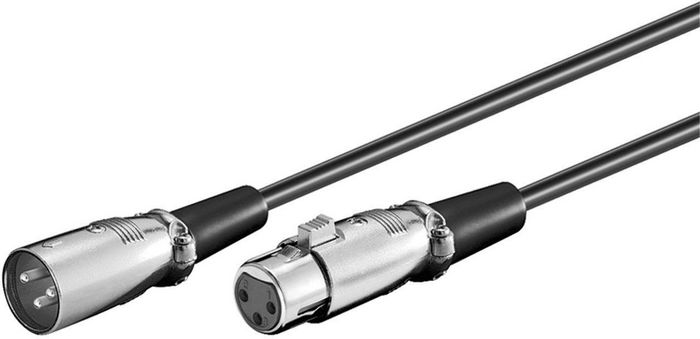 MicroConnect Câble audio XLR professionnel équilibré - XLRMF10 - 10 mètres - Haute qualité pour studios et scènes MicroConnect Câble audio XLR professionnel équilibré - XLRMF10 - 10 mètres - Haute qualité pour studios et scènes