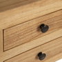 BigBuy Home Meuble d'Entrée Naturel 85 x 26 x 85 cm