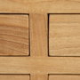 BigBuy Home Meuble d'Entrée Naturel 85 x 26 x 85 cm