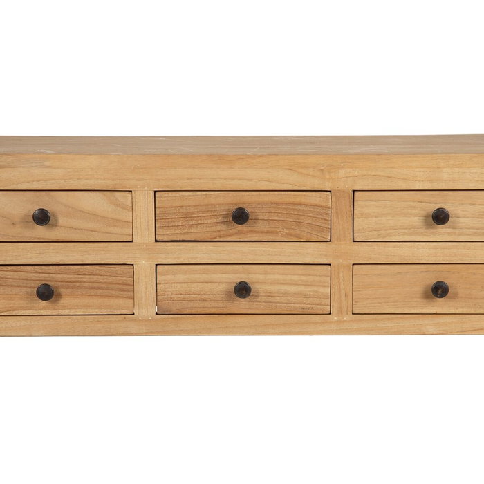 BigBuy Home Meuble d'Entrée Naturel 85 x 26 x 85 cm