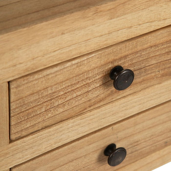 Meuble d'Entrée Naturel 85 x 26 x 85 cm