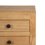 BigBuy Home Meuble d'Entrée Naturel 85 x 26 x 85 cm