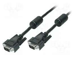 LOGILINK Câble VGA D-Sub 15pin HD 5m