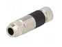 HARTING Connecteur M8 droit 3 broches industriel