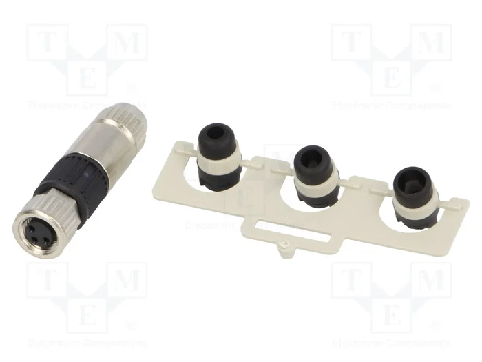 HARTING Connecteur M8 droit 3 broches industriel HARTING Connecteur M8 droit 3 broches industriel