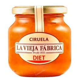LA VIEJA FABRICA Mermelada de Ciruela Diet con fructosa 280 g