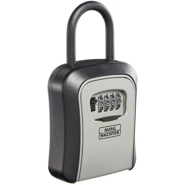 Burg-Wächter KEY SAFE 50 SB - Coffre à clés de haute sécurité en zinc moulé avec serrure à combinaison, pour clés jusqu'à 10.5 cm, antichoc et facile à dissimuler