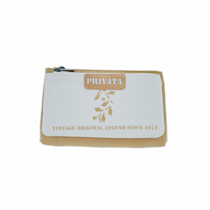 Darli Porte-monnaie double Privata en nylon 16x10 cm, élégant et compact, organisation pour pièces, billets et cartes Darli Porte-monnaie double Privata en nylon 16x10 cm, élégant et compact, organisation pour pièces, billets et cartes