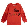 Cerdá - Sweat-shirt en coton brushed Hello Kitty pour enfant 4 ans - Rouge - Taille 4 ans