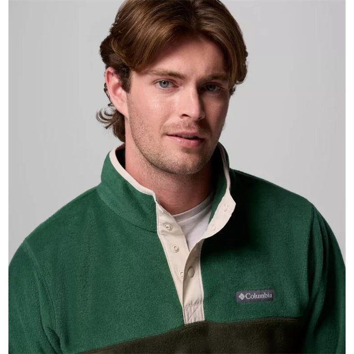 Doublure Polaire Columbia Sns Mountain™ Half Snap Olive Homme 33
