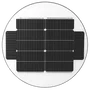 Lampadaire Solaire LED 150W 15000Lm 6000K IP67, Batterie 3.2V 15000mAh