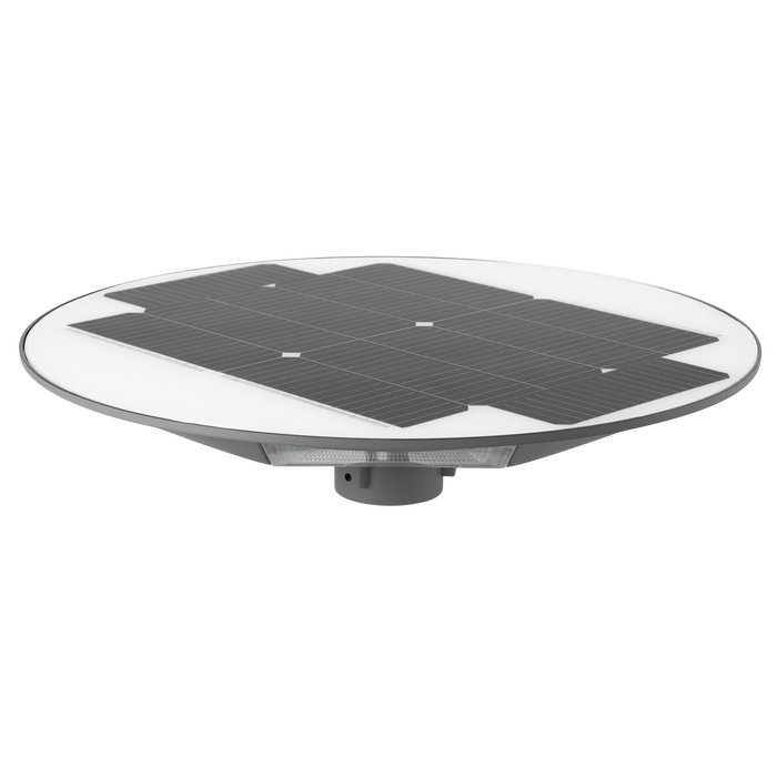 Luminaria Solar LED 150W 15000Lm 6000K Gris Blanco Frío