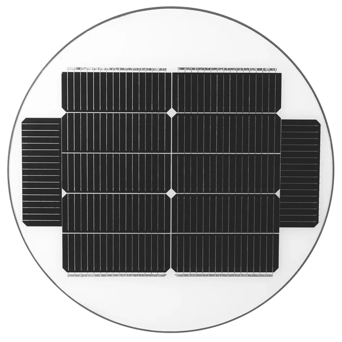 Lampadaire Solaire LED 150W 15000Lm 6000K IP67, Batterie 3.2V 15000mAh