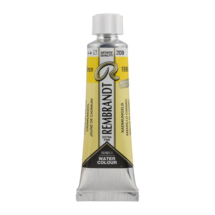 Rembrandt Aquarelle Jaune Cadmium 209 10 ml Rembrandt Aquarelle Jaune Cadmium 209 10 ml