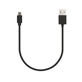 Veho Câble USB A vers Micro USB 0,2m Noir - Compatible Smartphone, Tablette, GPS, Montre Connectée - Charge et Synchronisation