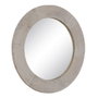 BigBuy Home Miroir mural Blanc Naturel Vertical 61 x 2,5 x 61 cm
