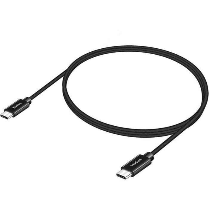 Yenkee Câble USB-C YCU C102 BK Noir 2m Yenkee Câble USB-C YCU C102 BK Noir 2m