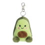 Aurora Palm Pals - Porte-clés peluche Avocat 10 cm - Jouet doudou marqué CE