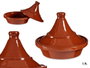 La Dehesa Tajine en terre cuite 27 x 21 cm, 1900 ml, couleur miel