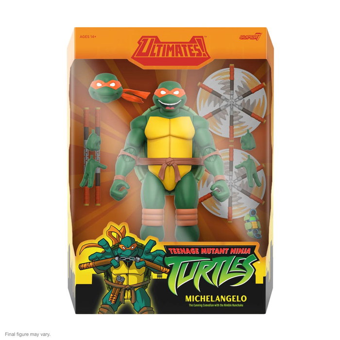 Super7 Teenage Mutant Ninja Turtles figurine Ultimates Wave 12 Michelangelo 18 cm Super7 Teenage Mutant Ninja Turtles figurine Ultimates Wave 12 Michelangelo 18 cm
