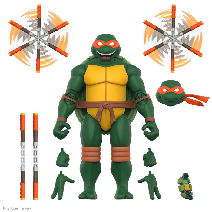 Super7 Teenage Mutant Ninja Turtles figurine Ultimates Wave 12 Michelangelo 18 cm Super7 Teenage Mutant Ninja Turtles figurine Ultimates Wave 12 Michelangelo 18 cm