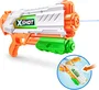 ZURU X-SHOT Pistolet à eau Fast-Fill, remplissage en 1 sec, portée 9 m, réservoir 700 ml, pour batailles aquatiques enfant