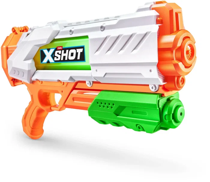 ZURU X-SHOT Pistolet à eau Fast-Fill, remplissage en 1 sec, portée 9 m, réservoir 700 ml, pour batailles aquatiques enfant