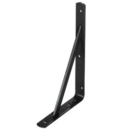 WOLFPACK LINEA PROFESIONAL Équerre avec renfort noir 500 x 330 mm