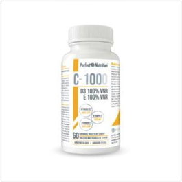 Gen Professional Vitamine C-1000 + Vit. E + Vit. D3, 60 Comprimés