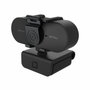 Dicota Webcam Full HD 1080p, USB 2.0, microphone numérique, angle 110°, noir, pour visioconférence