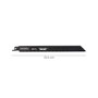 WOLFPACK LINEA PROFESIONAL Lot de 5 lames de scie sabre métal 228mm - 18T