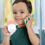Fisher-Price Set de télétravail en bois, 9-11 éléments avec ordinateur et téléphone