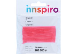 Innspiro Cinta organdí rose fort 7mm 5m