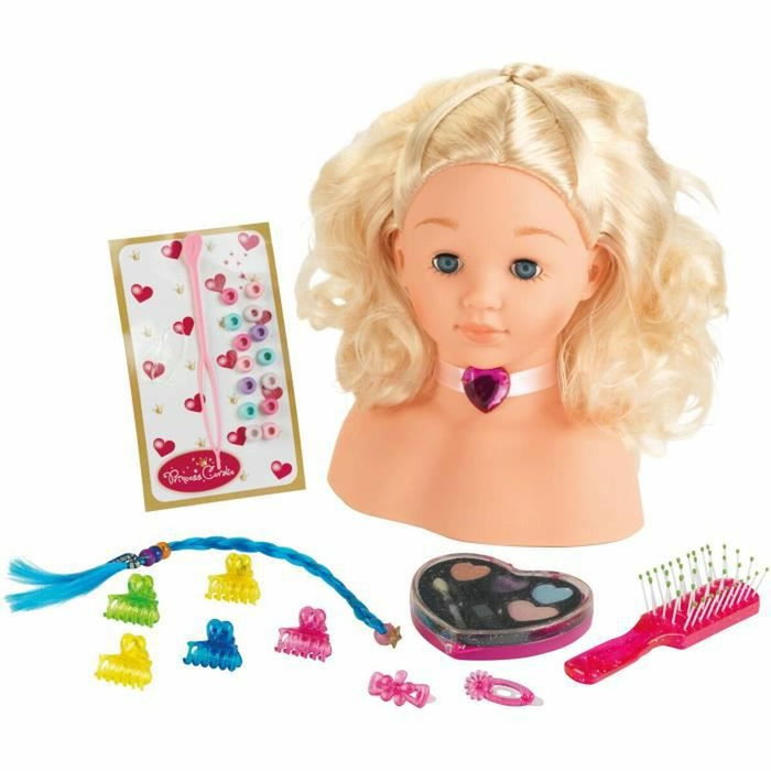 Klein Princess Coralie Little Sophia Tête à coiffer et à maquiller avec accessoires Klein Princess Coralie Little Sophia Tête à coiffer et à maquiller avec accessoires