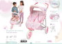 Decuevas - Chaise double pliante Fantasy en plastique et métal - Dimensions : 75 x 48 x 70 cm