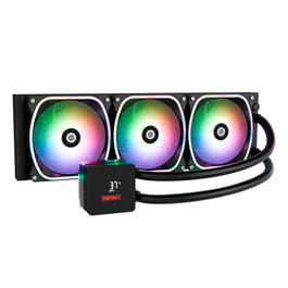Enermax Kit Refroidissement Liquide CPU AquaFusion II 360 RGB, Radiateur 360mm, PWM, RGB Adressable, LGA 1851/1700/AM5/AM4, ELC-AQFS360-SQA