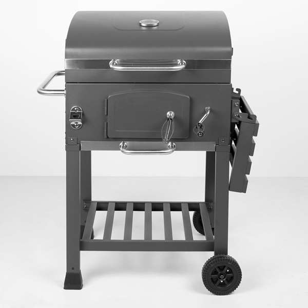 Color Baby Barbacoa - Barbecue à charbon avec roues, dimensions 102 x 65 x 104 cm