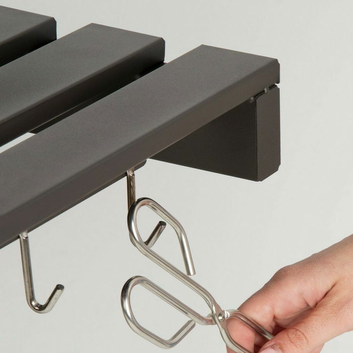 Barbecue à Charbon avec Couvercle et Roulettes Aktive 102 x 65 x 104 cm