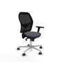 Piqueras y Crespo Chaise de Bureau Jorquera 3D086G0 Gris foncé