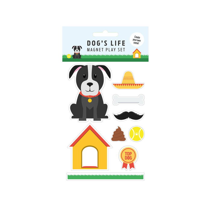 Aimants Magnet & Steel Chien Multicouleur Métal 9 Pièces Aimants Magnet & Steel Chien Multicouleur Métal 9 Pièces