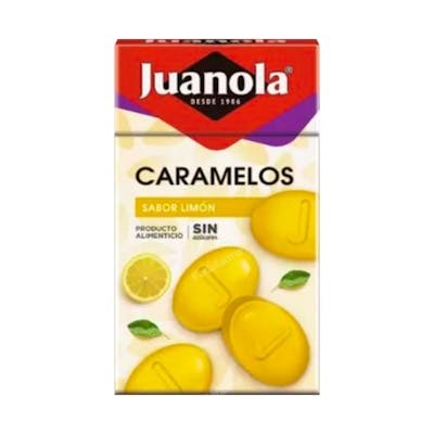 Juanola Caramelos 50 g au goût citron Juanola Caramelos 50 g au goût citron