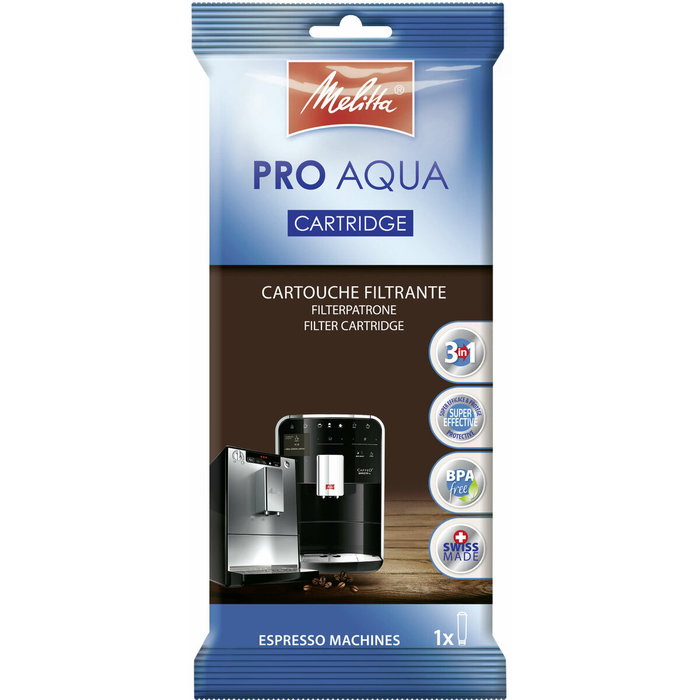 Melitta Pro Aqua Claris Cartouche filtrante pour machines à expresso Melitta Pro Aqua Claris Cartouche filtrante pour machines à expresso