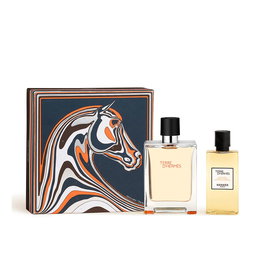 Hermès Terre d'Hermès Eau de Toilette L'Arôme des Bois 100 ml + Gel Douche 80 ml - Coffret 2 Pièces pour Homme