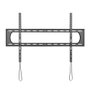 Equip 650338 Support mural TV fixe, VESA jusqu'à 900x600, 120 kg, 60-120 pouces, Noir, pour écran plat