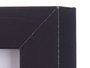 Giftdecor Porte-photo mural en bois MDF avec passe-partout 10x15 cm noir 15.5x20.5x2.5 cm (Set de 24)