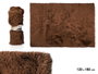 Giftdecor Tapis de Salon Marron 120 x 180 cm