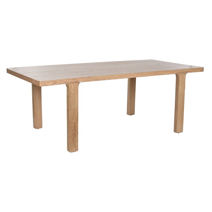 Table de Salle à Manger Home ESPRIT Naturel Chêne 210,5 x 101 x 77 cm Table de Salle à Manger Home ESPRIT Naturel Chêne 210,5 x 101 x 77 cm