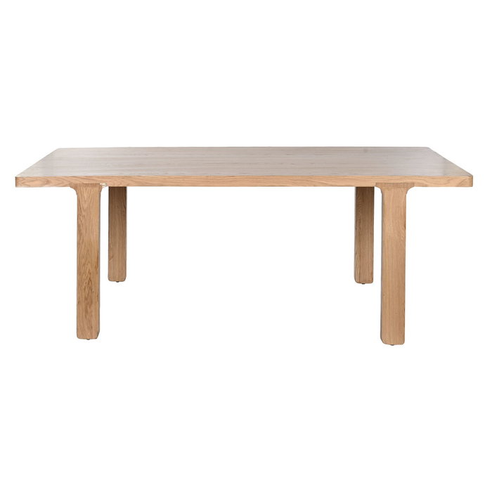 Table de Salle à Manger Home ESPRIT Naturel Chêne 210,5 x 101 x 77 cm Table de Salle à Manger Home ESPRIT Naturel Chêne 210,5 x 101 x 77 cm